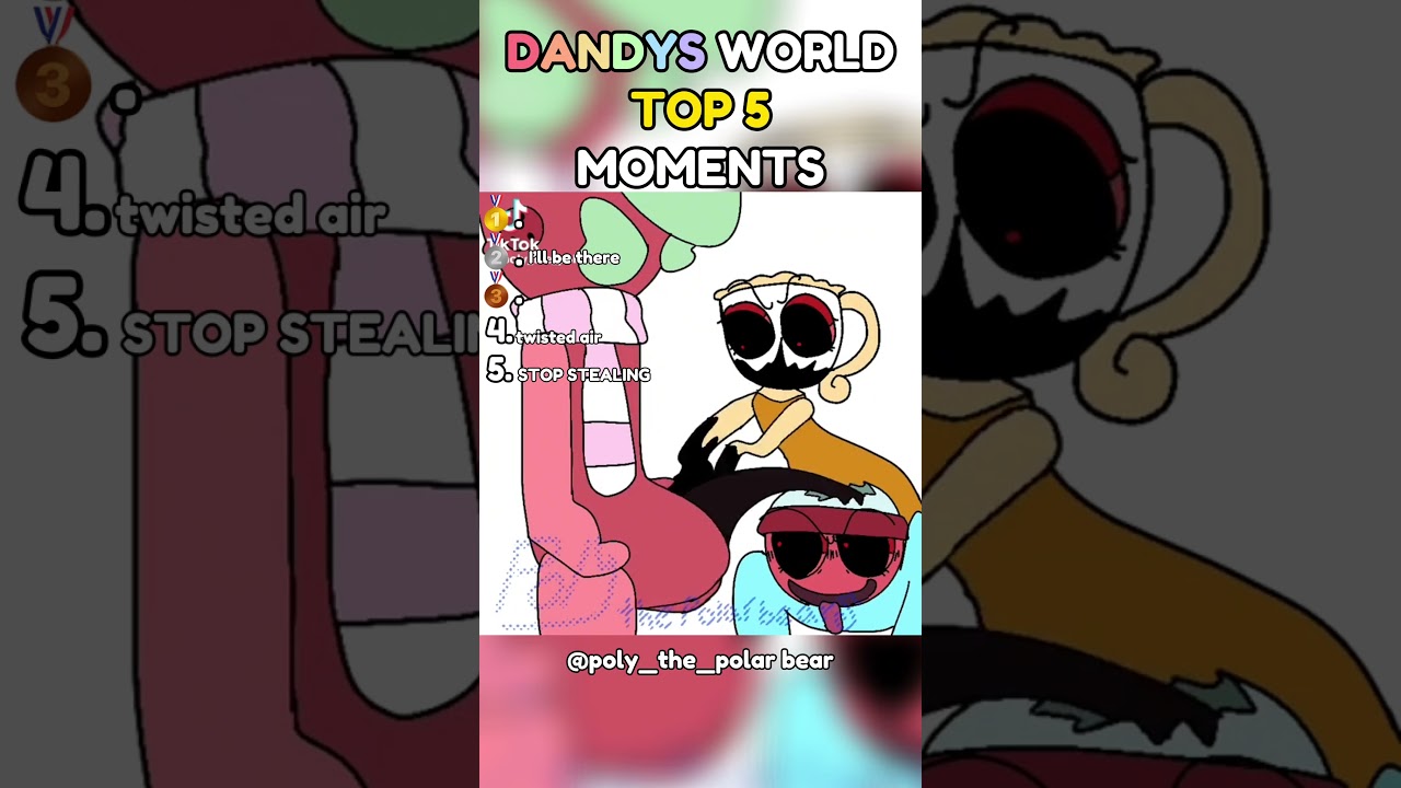 Top 5 Dandy’s World Moments #47 🎮