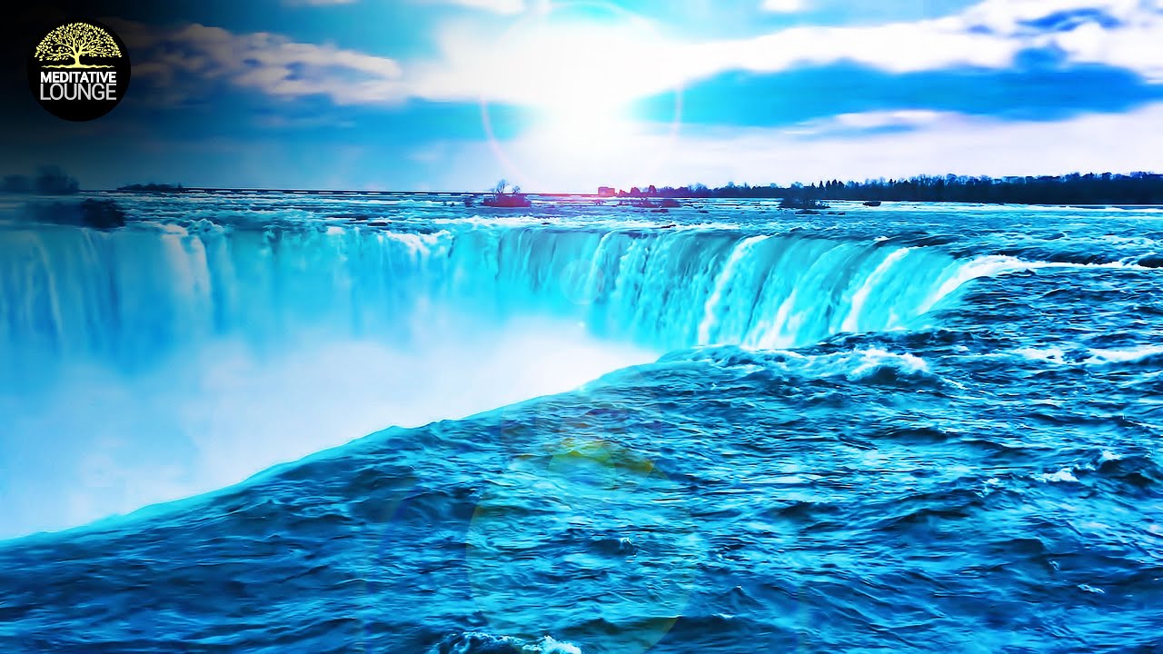 8h Schlafmusik & Wasserfall für tiefen Schlaf 🌊