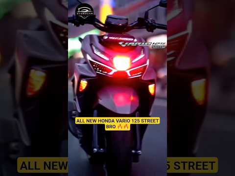 KEREN BANGET 🔥 ALL NEW HONDA VARIO 125 STREET NIH 👍 MENYALA HONDA 🔥🔥 #honda #yamaha