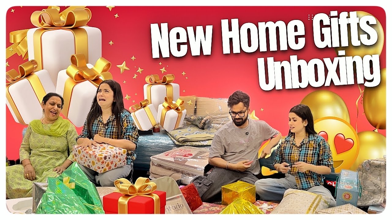 Amazing Gift Surprise at Our New Home Opening! 🎁