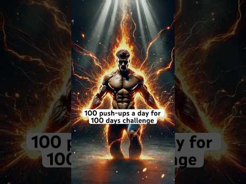 100 push-ups a day for 100 days challenge #pushups #workout