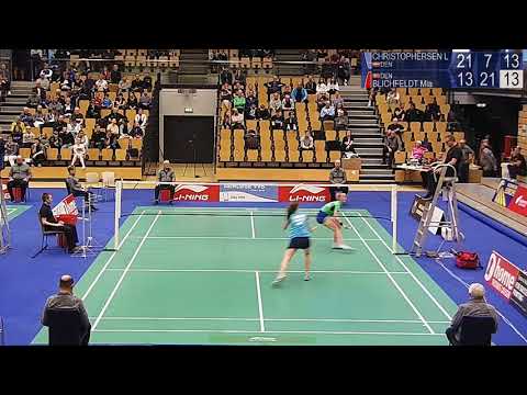 A hard fought match - Line Christophersen vs Mia Blichfeldt