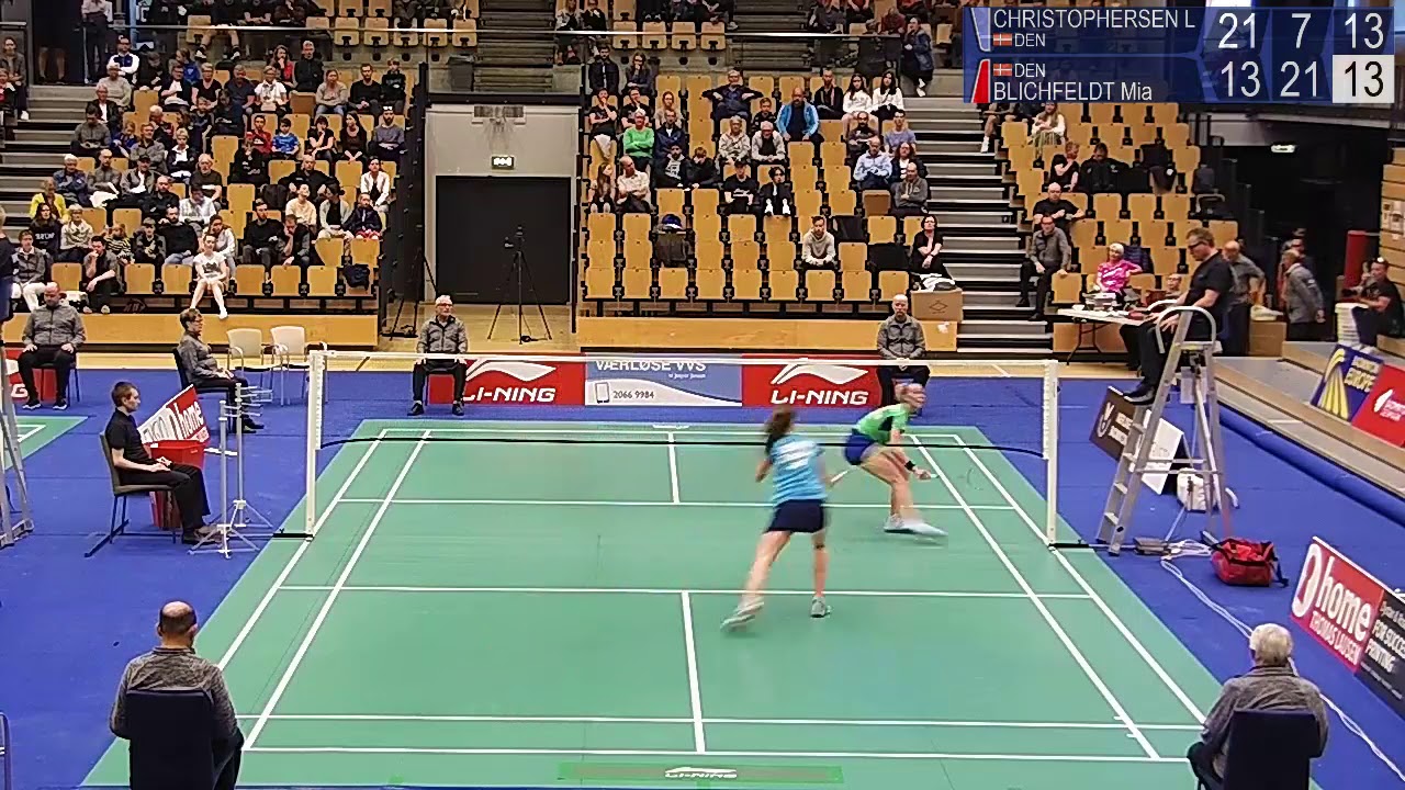 Epic Danish Duel: Christophersen vs Blichfeldt in Semifinals 🏸