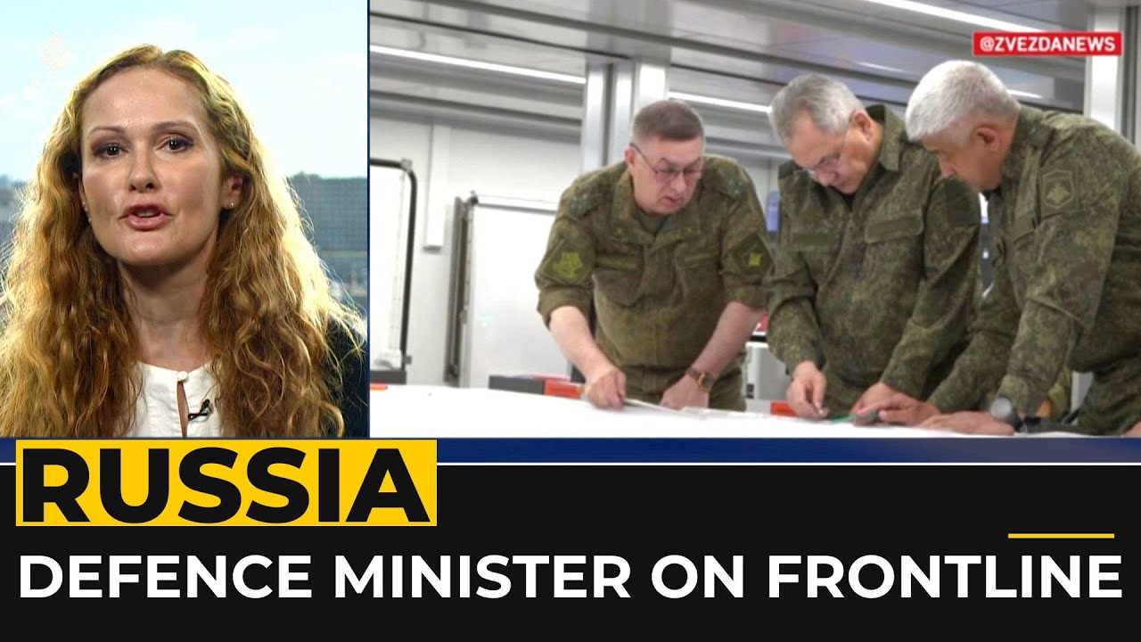 Shoigu Visits Troops After Wagner Mutiny 🇷🇺