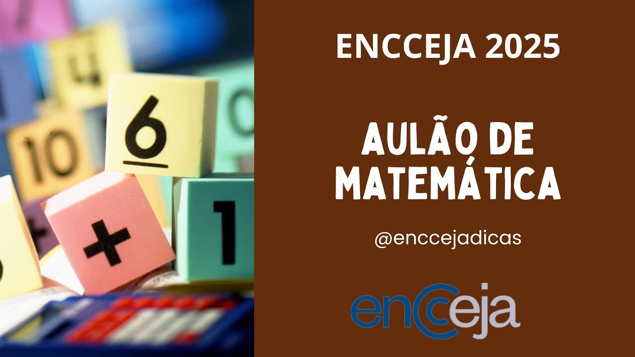 Aulão de Matemática para Enem 2025 📚 - Prepare-se de Forma Simples e Eficaz!
