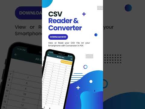 CSV file reader for Android | Import CSV file in Android app | Open CSV file on Android app #shorts