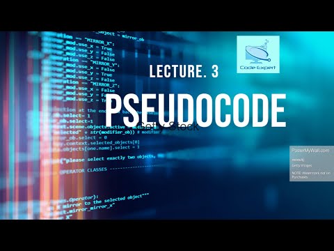 What is pseudocode? || Difference between algorithm and pseudocode || Example of pseudocode.