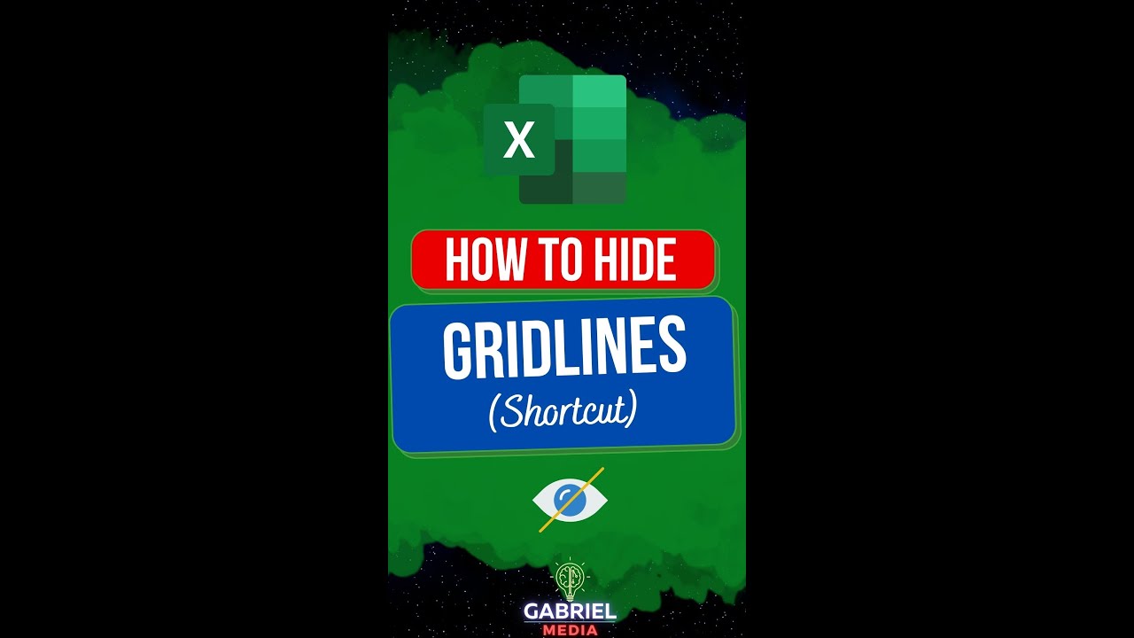 Excel Shortcut to Hide Gridlines 🖥️