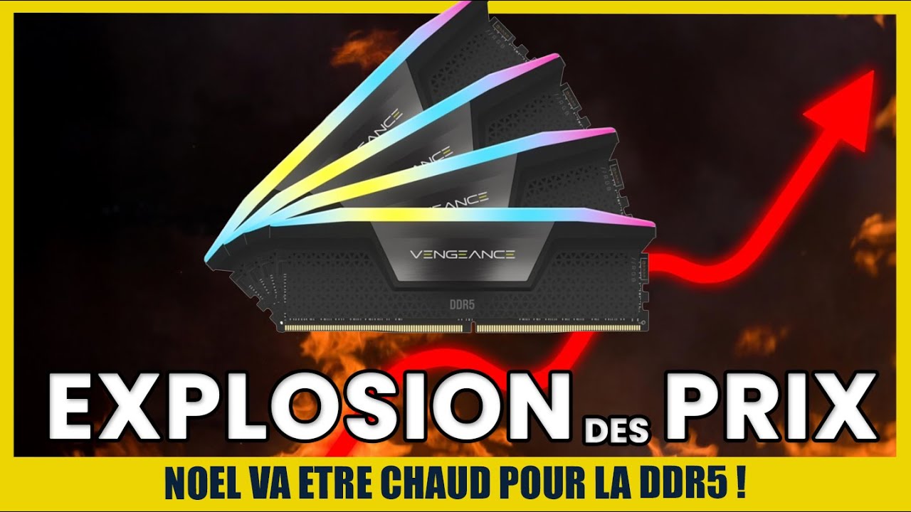 Prix Mémoires DDR5 en Forte Hausse ⚠️