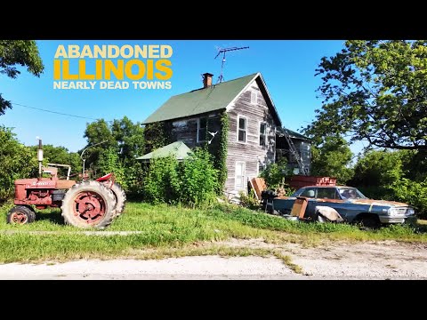 I Explored Nearly Dead Towns In Abandoned ILLINOIS