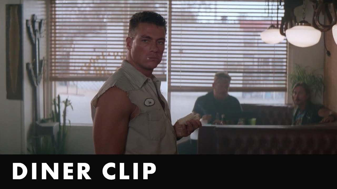 Iconic Diner Scene from Universal Soldier with Jean-Claude Van Damme 🍽️