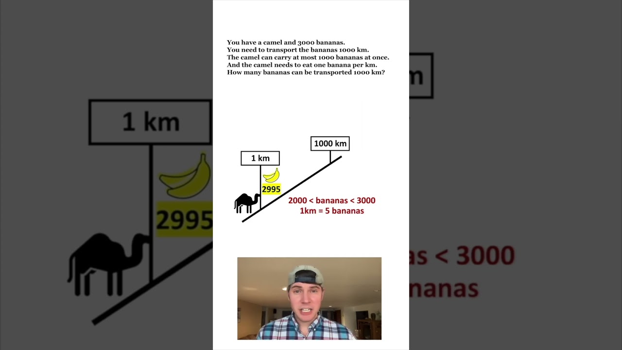 Camel Delivers 3,000 Bananas Over 1,000 km 🚚 | Collaboration with Geeklyhub
