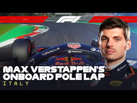 The Fastest Lap In F1 History: Max Verstappen's Pole Lap | 2025 Italian Grand Prix | Pirelli