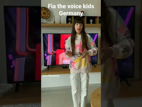 fia the voice kids Germany #shortsvideo #short #shorts #2023music #music #thevoice #thevoicekids