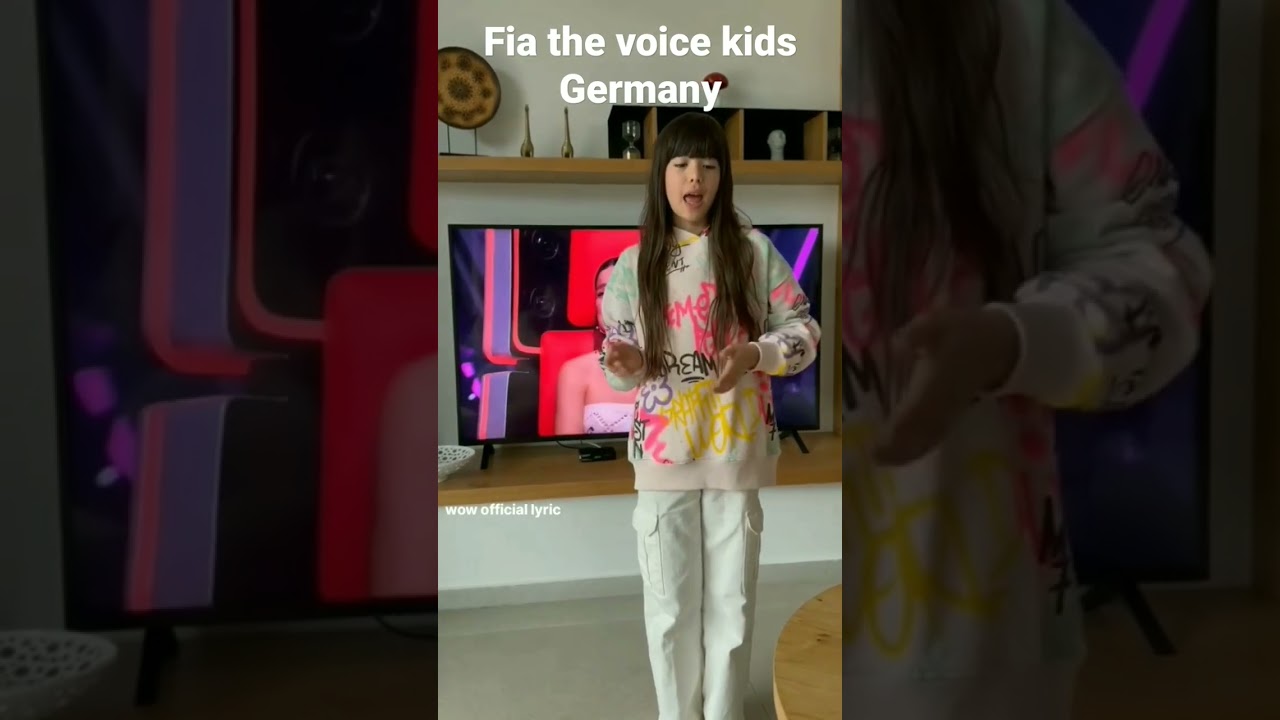Fia's Cup Song Cover on The Voice Kids Germany ๐ถ