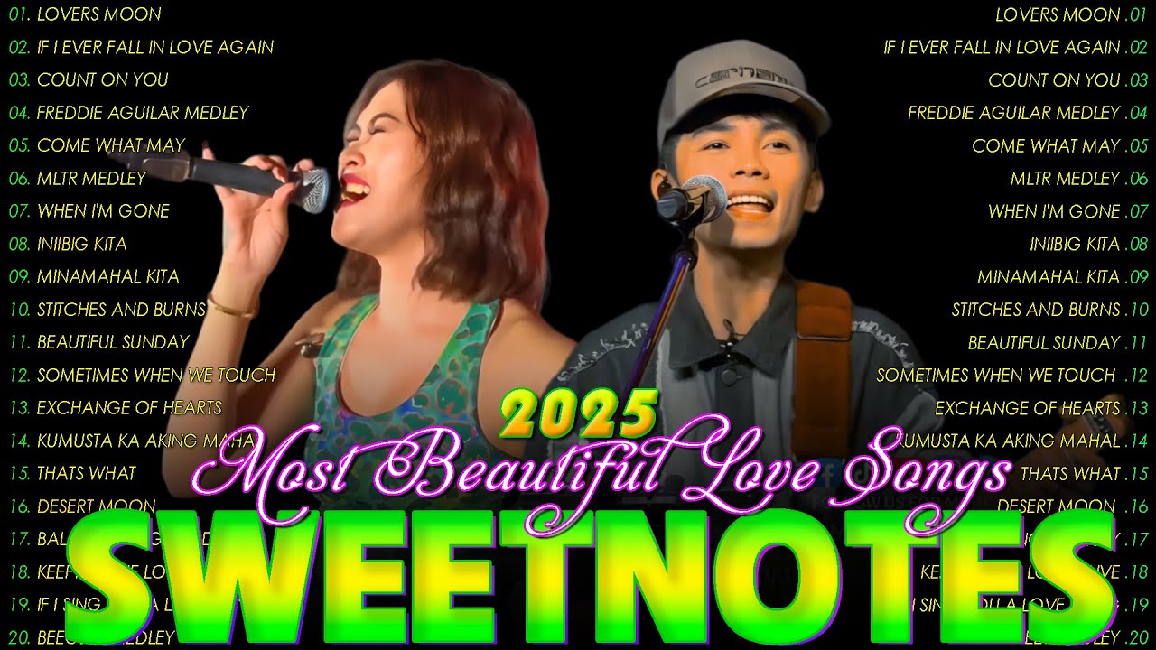 SweetNotes 2025 OPM Love Songs Playlist 🎀