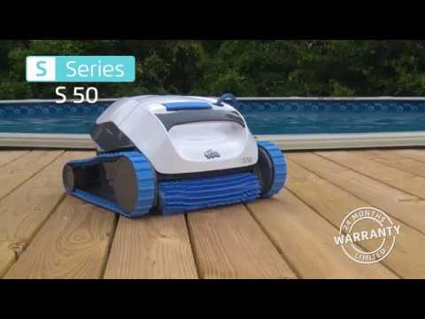 Dolphin S50 Above Ground Robotic Pool Cleaner by Maytronics