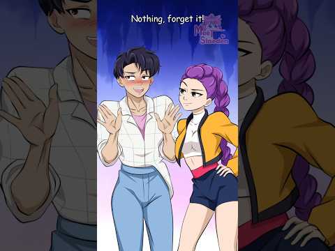 Miss me, Kiss me! 😳 Rumi x Jinu #KpopDemonHunters #SajaBoys