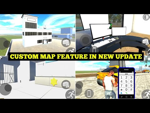 Indian Bike Driving 3D New Update Custom Map Feature in Indian Bike Driving 3D 🤯🔥| Harsh in Game