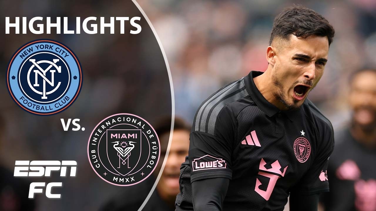 NYCFC vs. Inter Miami Highlights | Messi & Lujan Shine ⚽