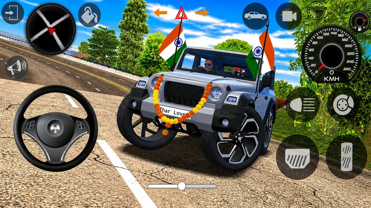 Modified Mahindra Thar Car Game 2026 ๐