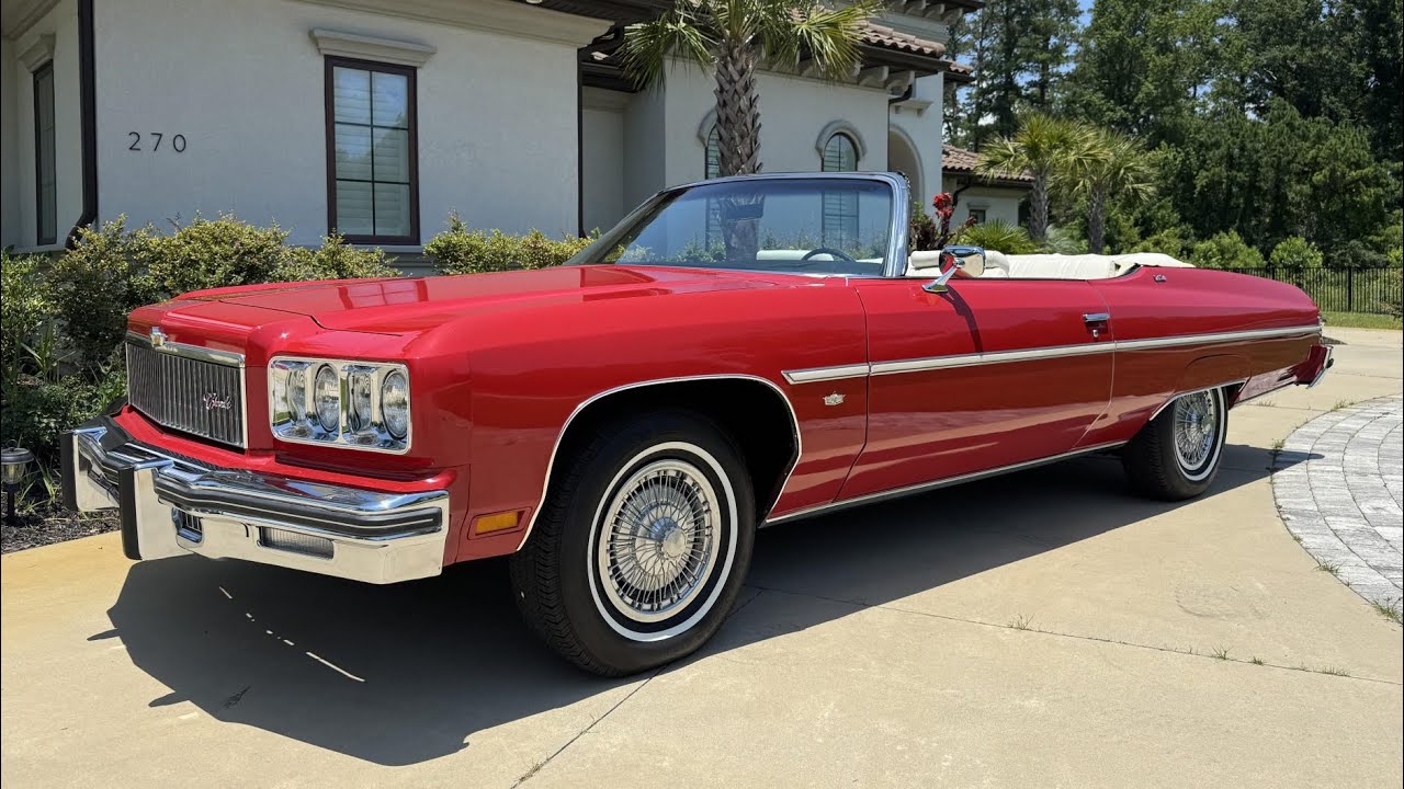 1975 Chevrolet Caprice Convertible: Final Big Boy Model