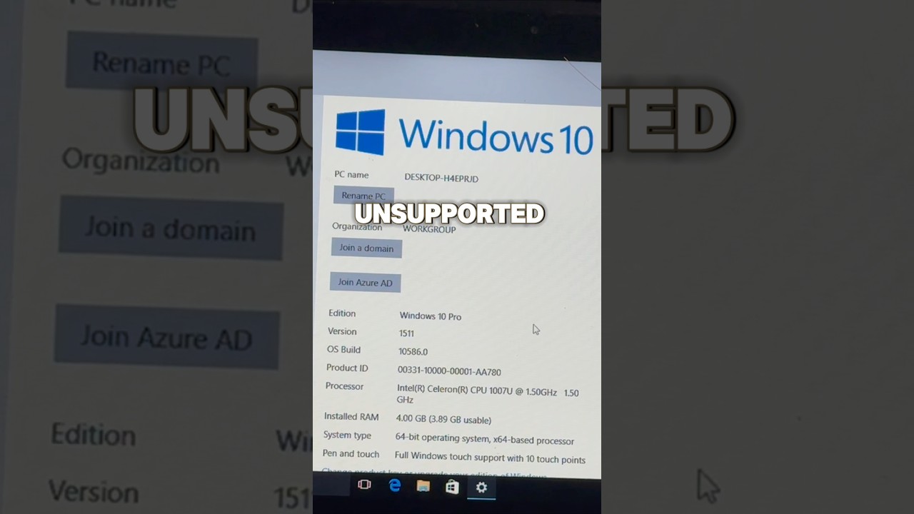 Upgrading Unsupported Windows 10 Devices to Windows 11 #windows #windows11 #windows11installation
