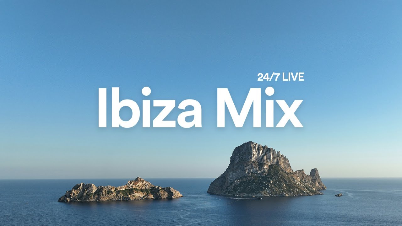 Ibiza Chill Mix 2025 | 24/7 4K Live Stream 🌴