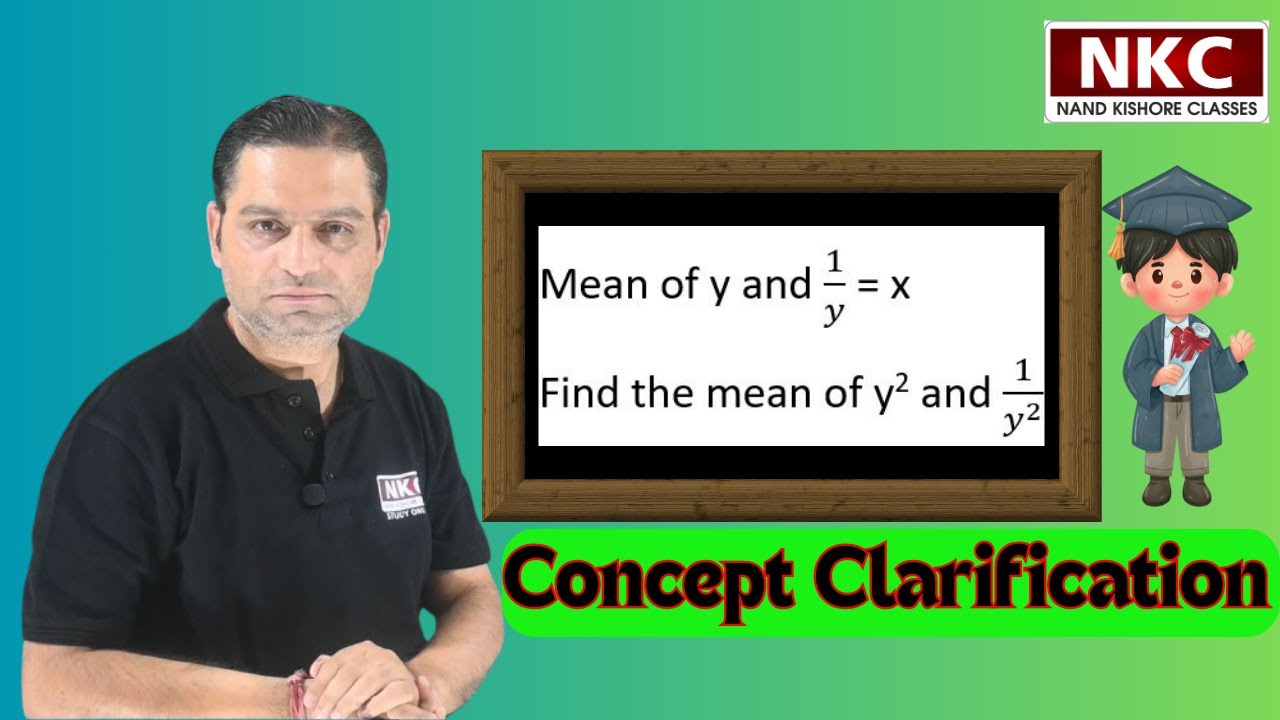 Finding the Mean of y² and 1/y² Using Algebraic Identities