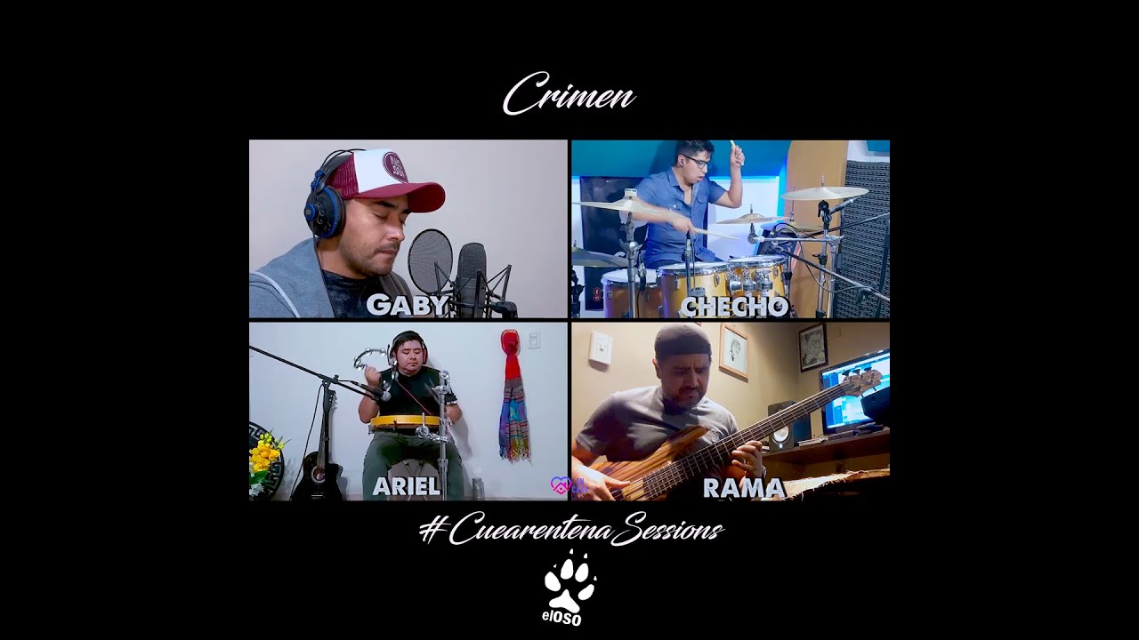 Crimen - Gaby Morales (Cuarentena Sessions) - Rock Cover Tribute