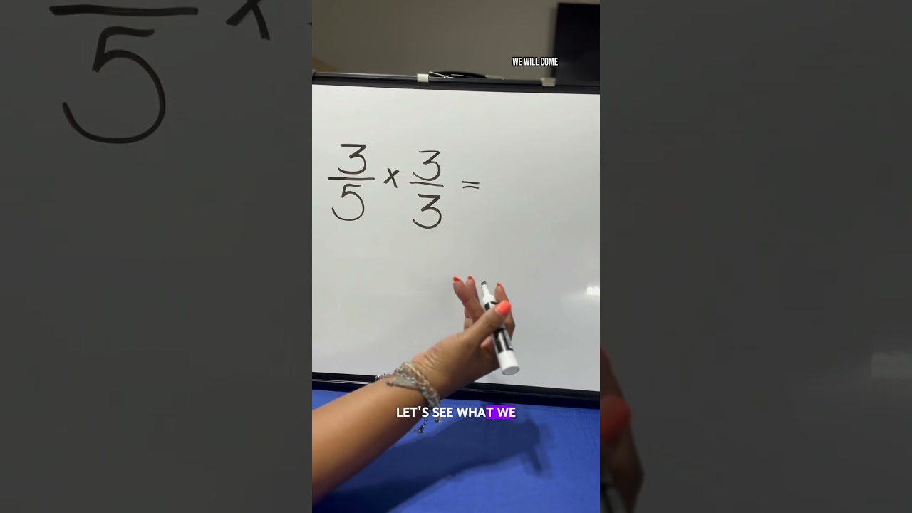 Multiplication for Equivalent Fractions (3rd Grade) ✖️