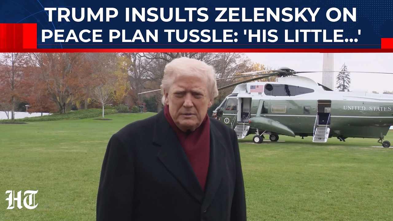Trump Insults Zelensky After U-Turn On Ukraine Peace Plan? 'His Little…' Jibe After Pro-Russia Offer