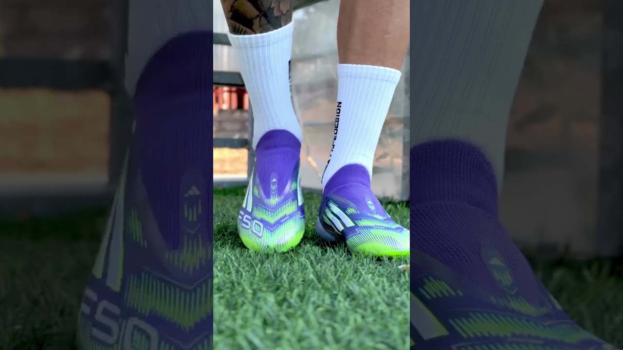 Relaxing ASMR Footwear Sounds with Adidas F50 β½ | Perfect for Soccer Fans