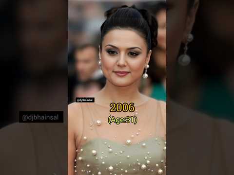 Preity Zinta Evolution (2004β2024): A Journey of Beauty and Stardom