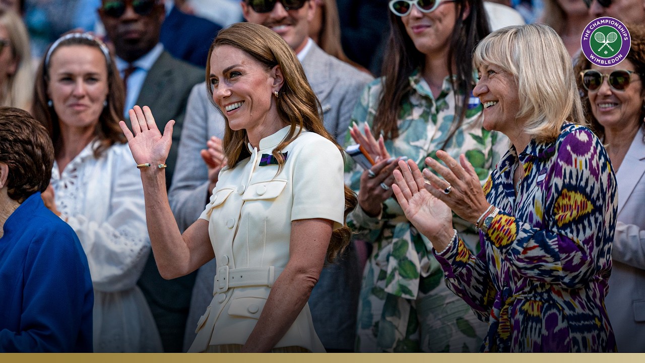 Princess of Wales Arrives at Wimbledon Final 🎾