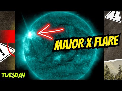 The Sun just popped a Major X Solar Flare. Latest Earthquake updates. Tuesday