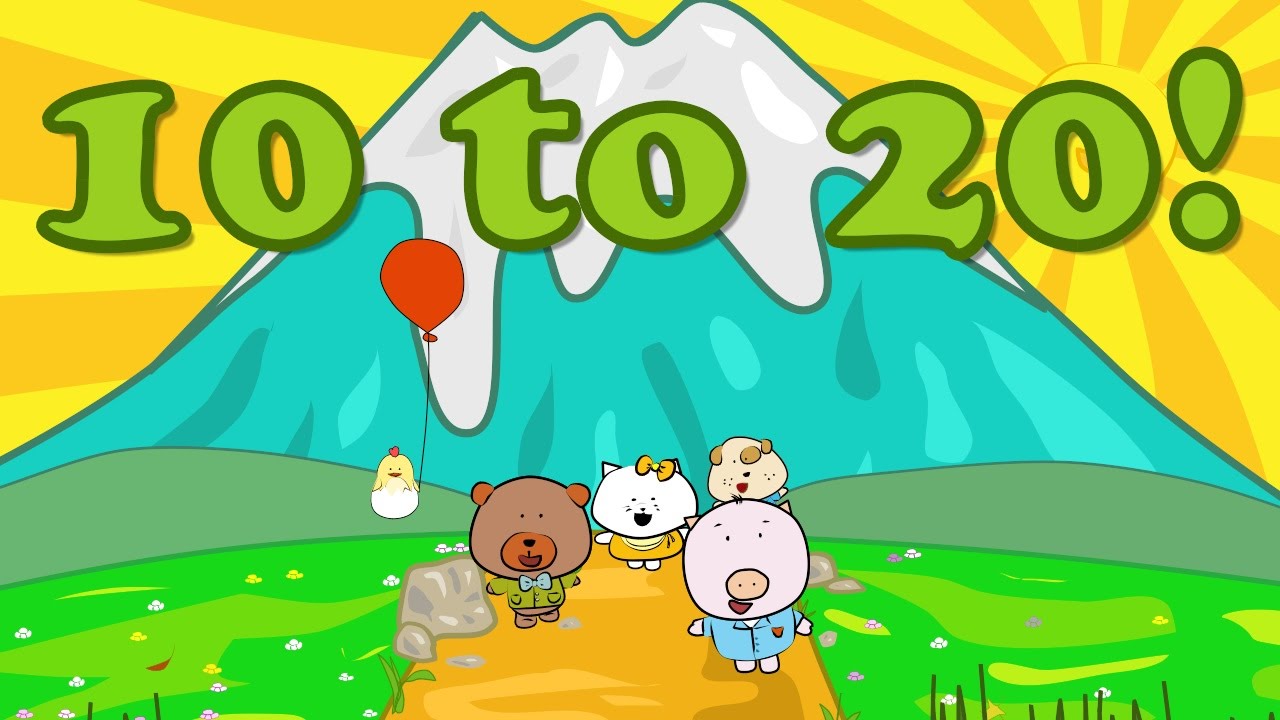 Number Song 10-20 | Counting with The Singing Walrus