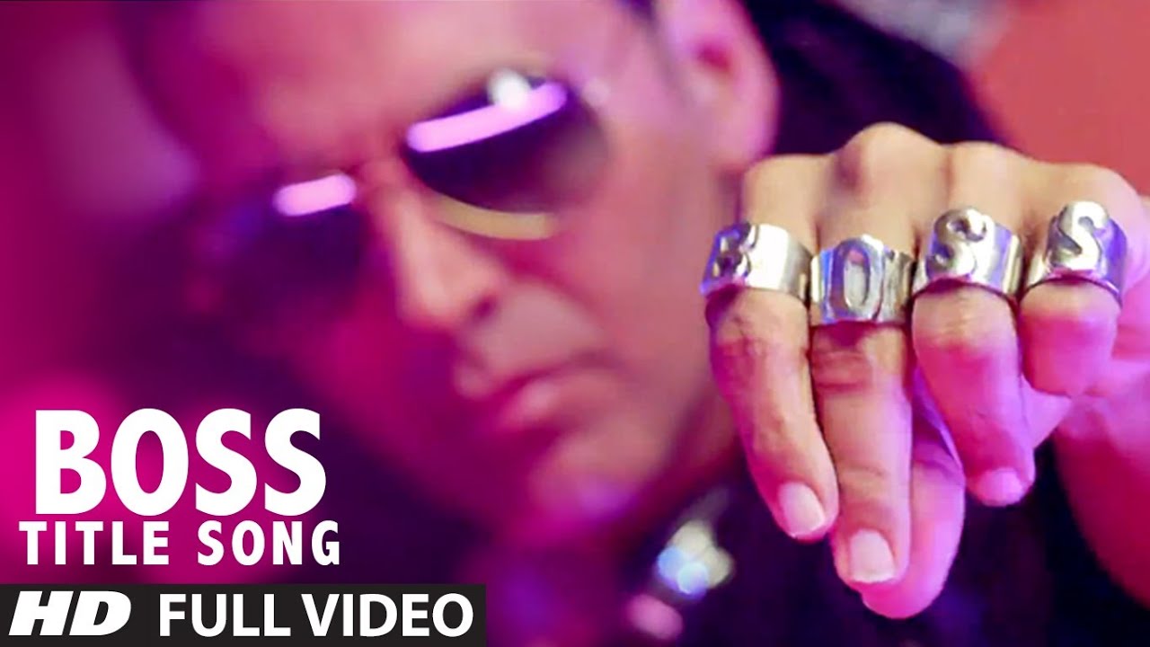 Boss Title Song Full Video | Akshay Kumar & Honey Singh 🎶