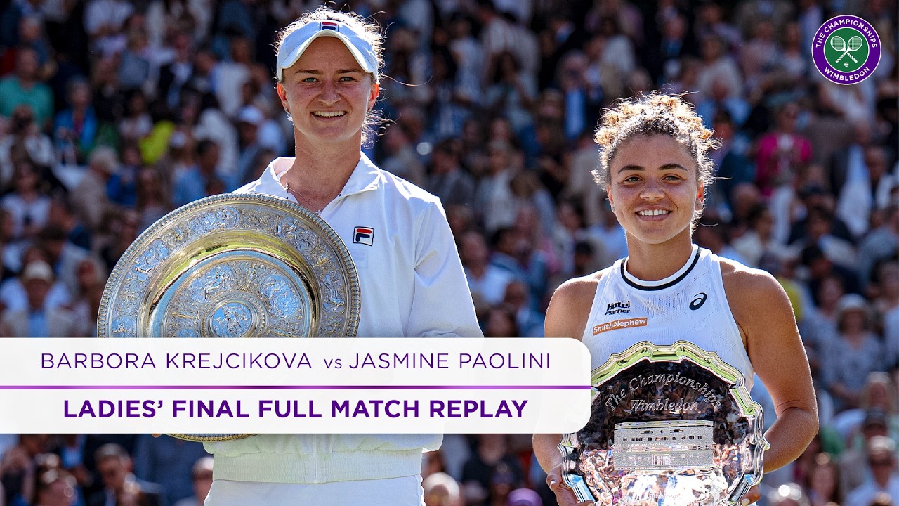 Krejcikova vs Paolini | Wimbledon 2024 Final Replay 🎾
