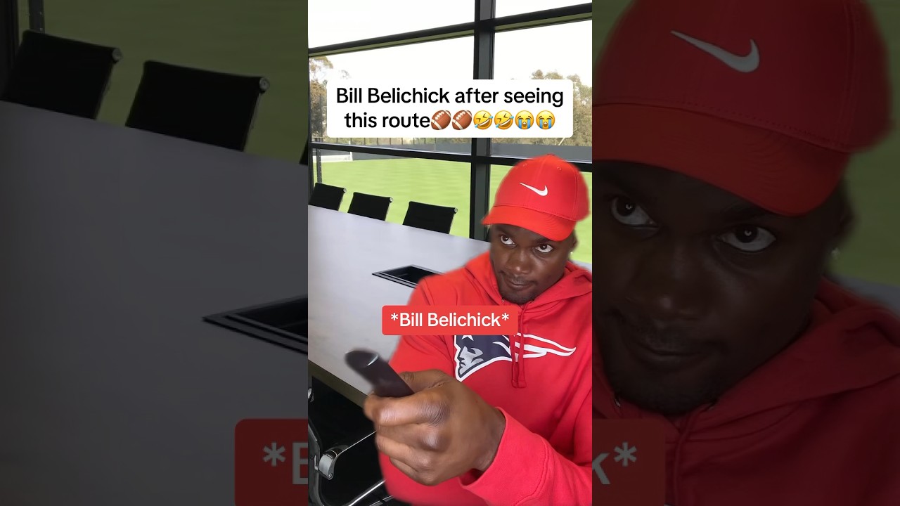 Bill Belichick's Hilarious Reaction to This Crazy Route! ๐๐