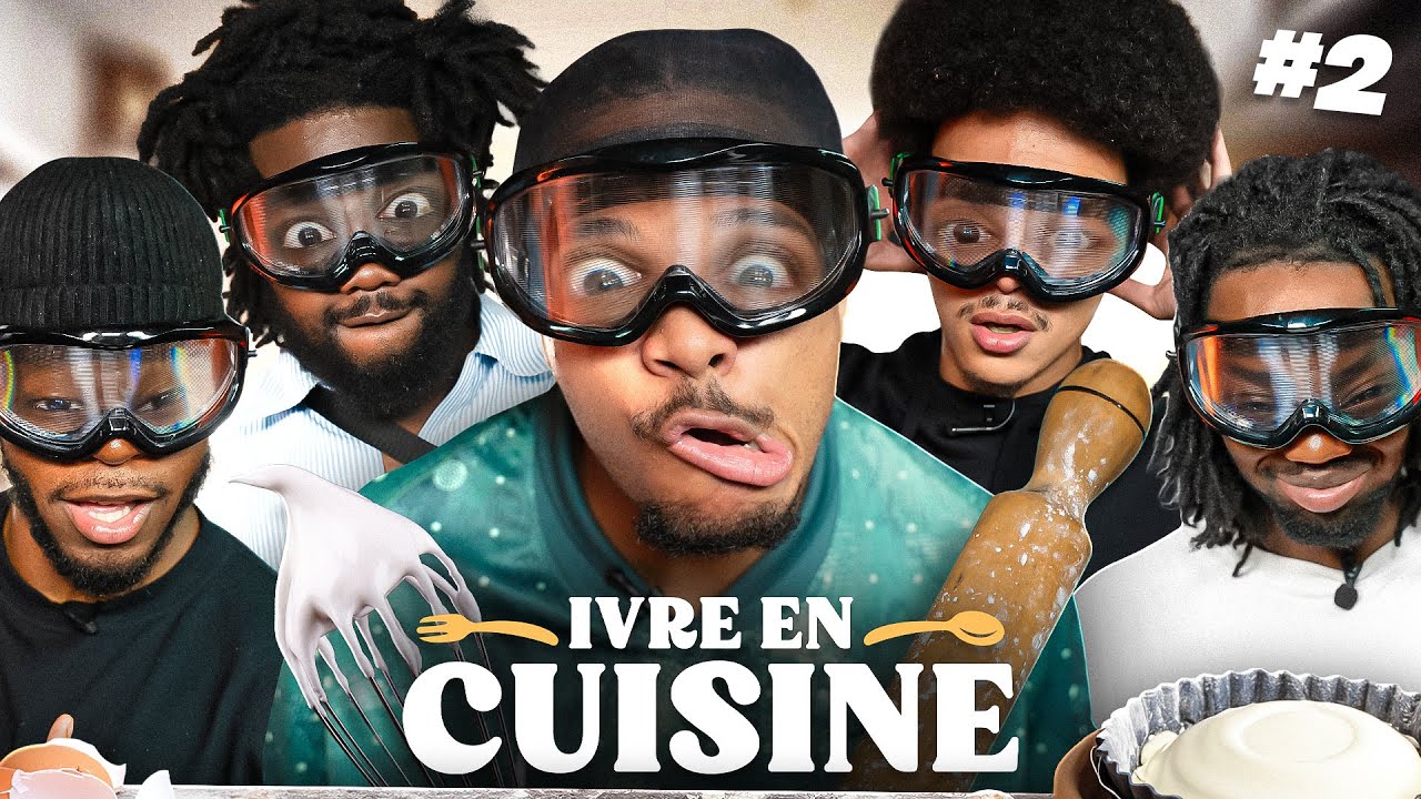 IVRE EN CUISINE #2 avec les Jacksons 🍽️