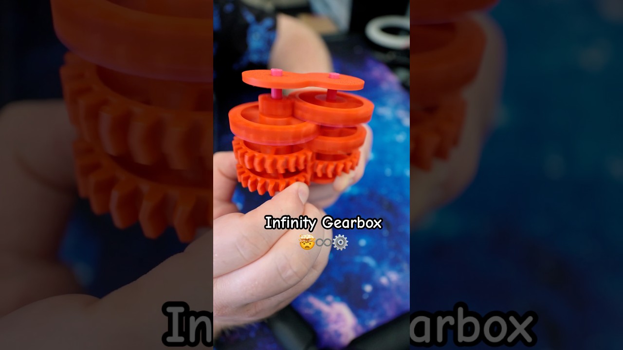 Infinite Gearbox Achieves Exponential Ratios ⚙️