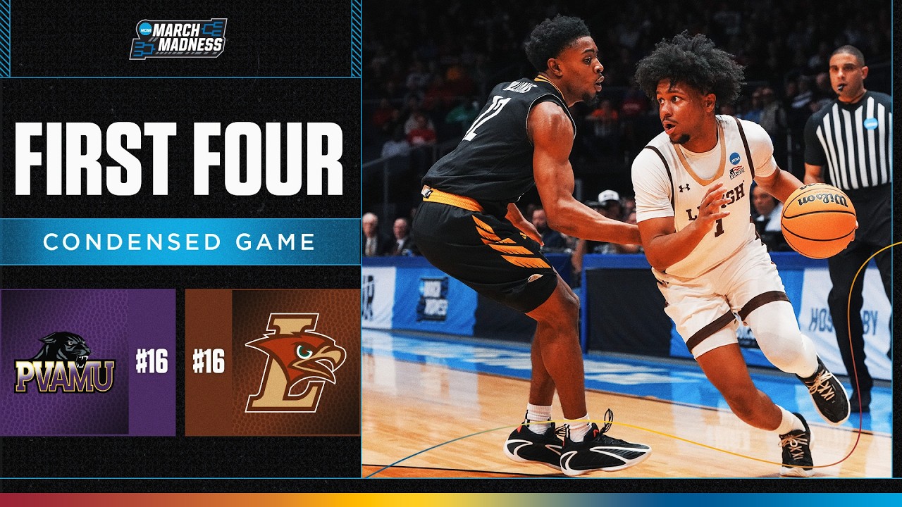 Prairie View A&M vs. Lehigh - First Four NCAA tournament extended highlights