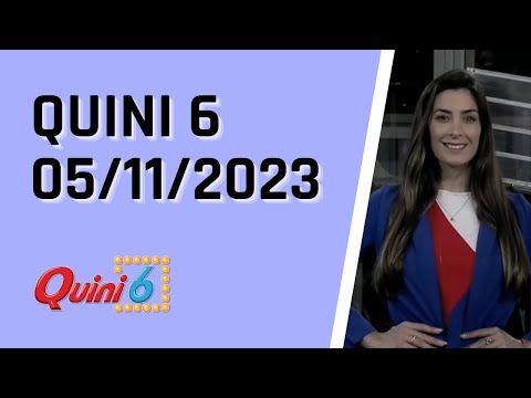 Quini 6 en vivo 05/11/2023 / Resultados del sorteo quini 6 del Domingo 5 de Noviembre del 2023