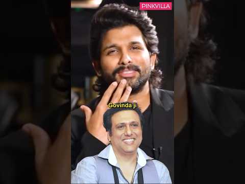 Allu Arjun LOVES Govinda & His DANCE Style | #shorts #dance #bollywood