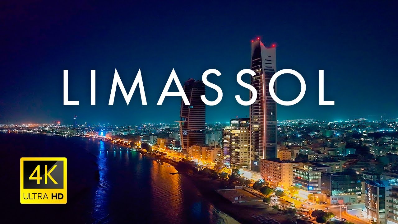 Limassol, Cyprus in Stunning 4K Drone Footage 🇨🇾