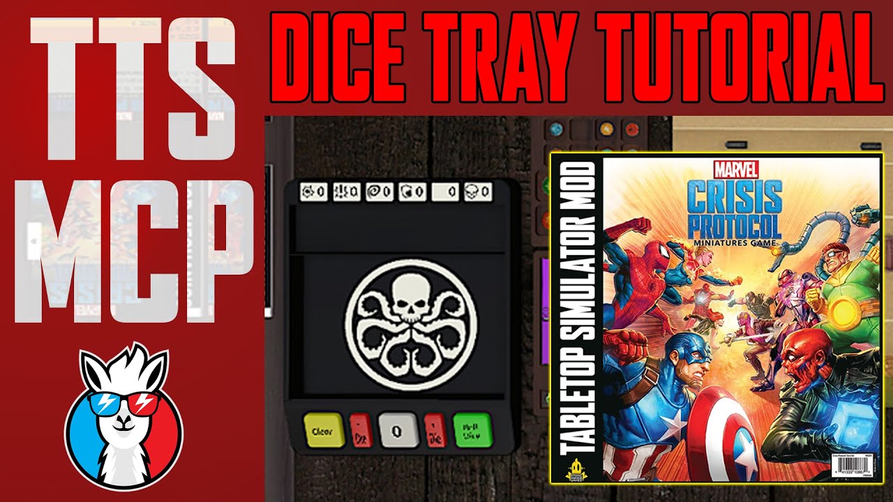 Master the Dice Tray in Tabletop Simulator Marvel Crisis Protocol 🎲