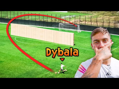PAULO DYBALA vs THE WORLD'S LONGEST FREEKICK WALL