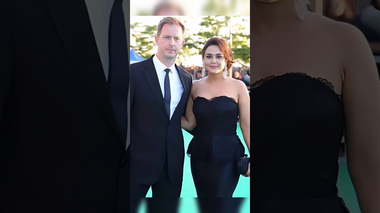 Priti Zinta with Husband Gene Goodenough #pritizinta #shorts #ytshorts