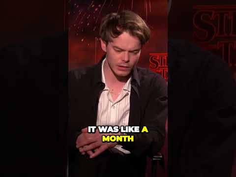 Charlie Heaton and Natalia Dyer being Interviewed Together💗 #shorts